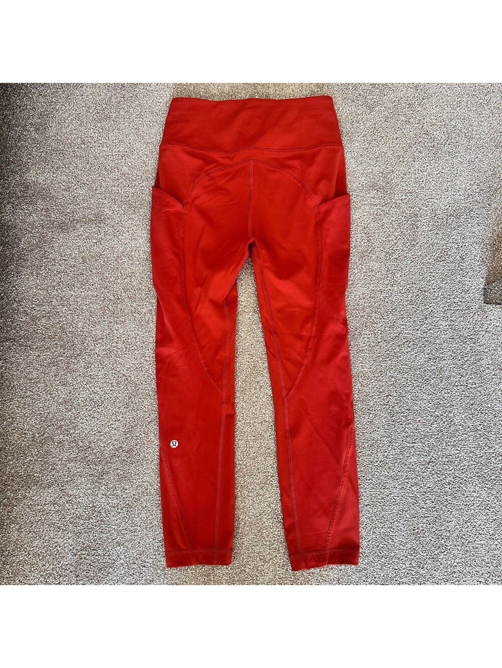 Lululemon Fast Free Burnt Orange Leggings Size 6